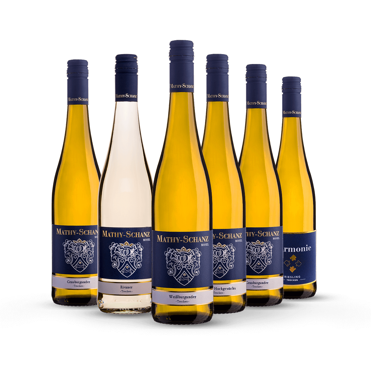 Weißwein Trocken (6 Fl.) Weinprobierpaket